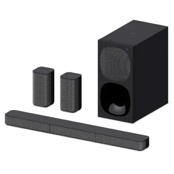 Sony HT-S40R Real 5.1ch Dolby Audio Soundbar for TV with Subwoofer & Wireless Rear Speakers