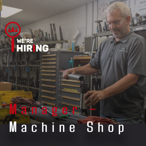 Manager – Machine Shop