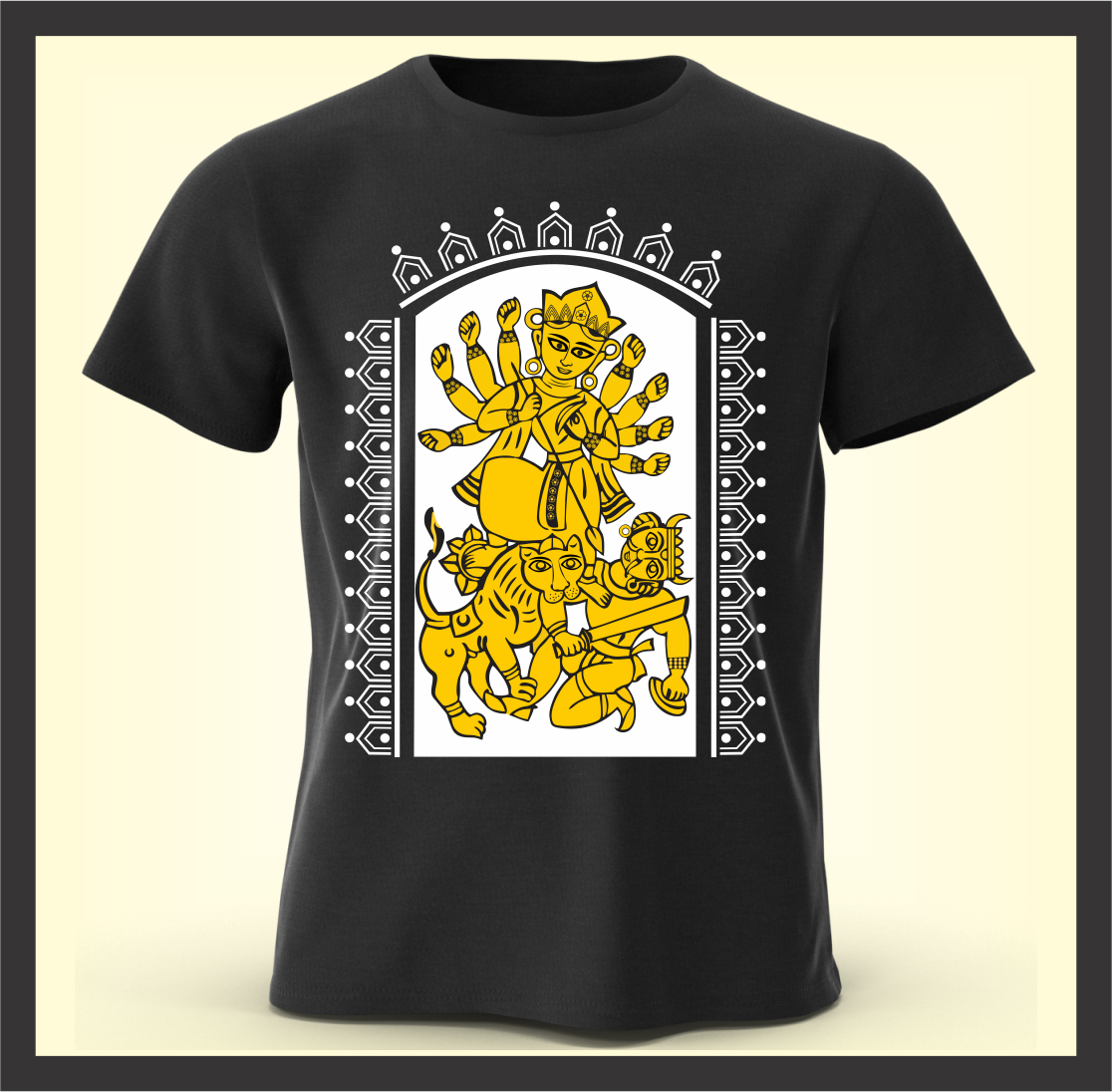 MA DURGA BLACK 1 T-Shirt