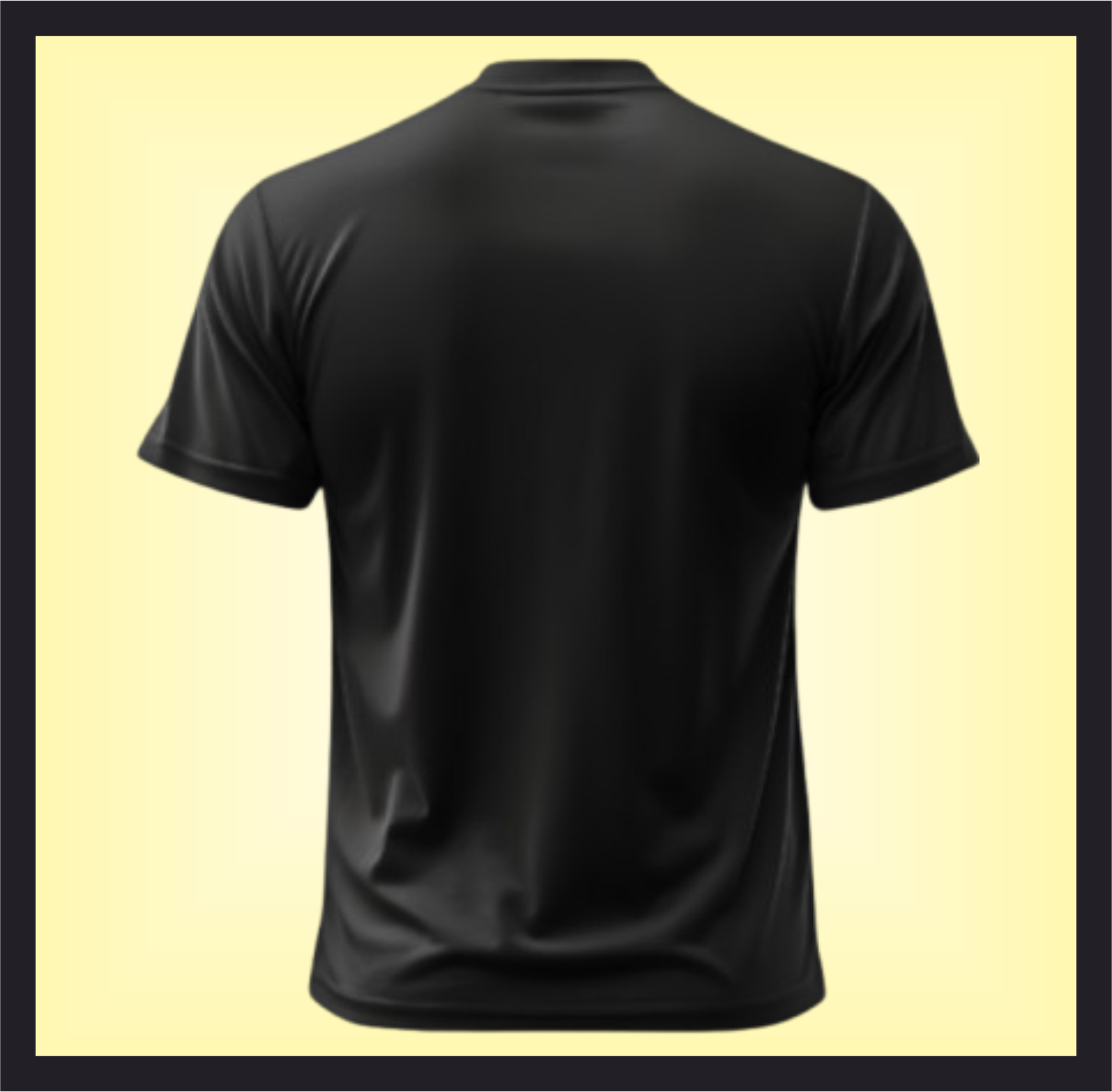 VOJON BLACK T-Shirt - Image 2