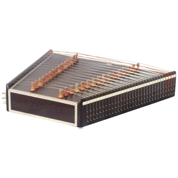 Musical bazaar-Palmona Indian Santoor/Santur Professional - Solid Wood - 31 Notes - 93 Strings (SM-BJG)