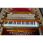 NationalMusic-Vintage Themed 3.75 Octave 3 Line Standard Harmonium