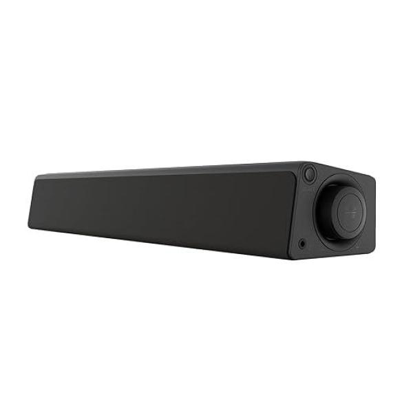 Mini Compact Under-Monitor Soundbar with Bluetooth 5.3, USB Digital Audio, for PC and Mobile