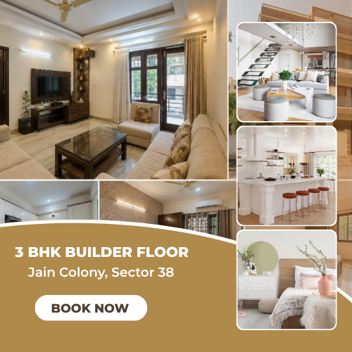 3 BHK Builder Floor for Sale in Jain Colony, Sector 38, New Delhi
